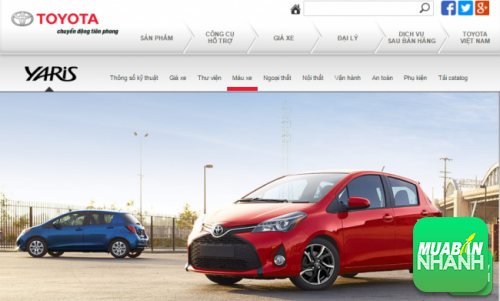 Đánh giá màu xe Toyota Yaris 2016