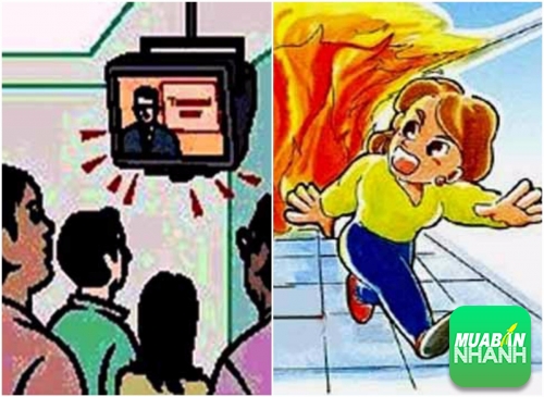 Hướng dẫn thoát nạn trong đám cháy