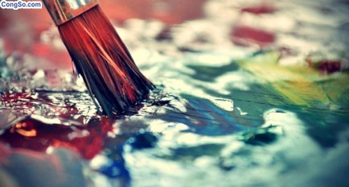 Bức tranh bị bôi bẩn