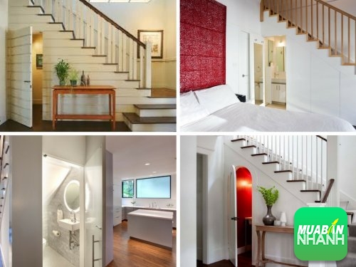 Mẫu nhà vệ sinh đẹp dưới gầm cầu thang